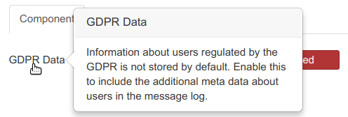 the gdpr data feature description