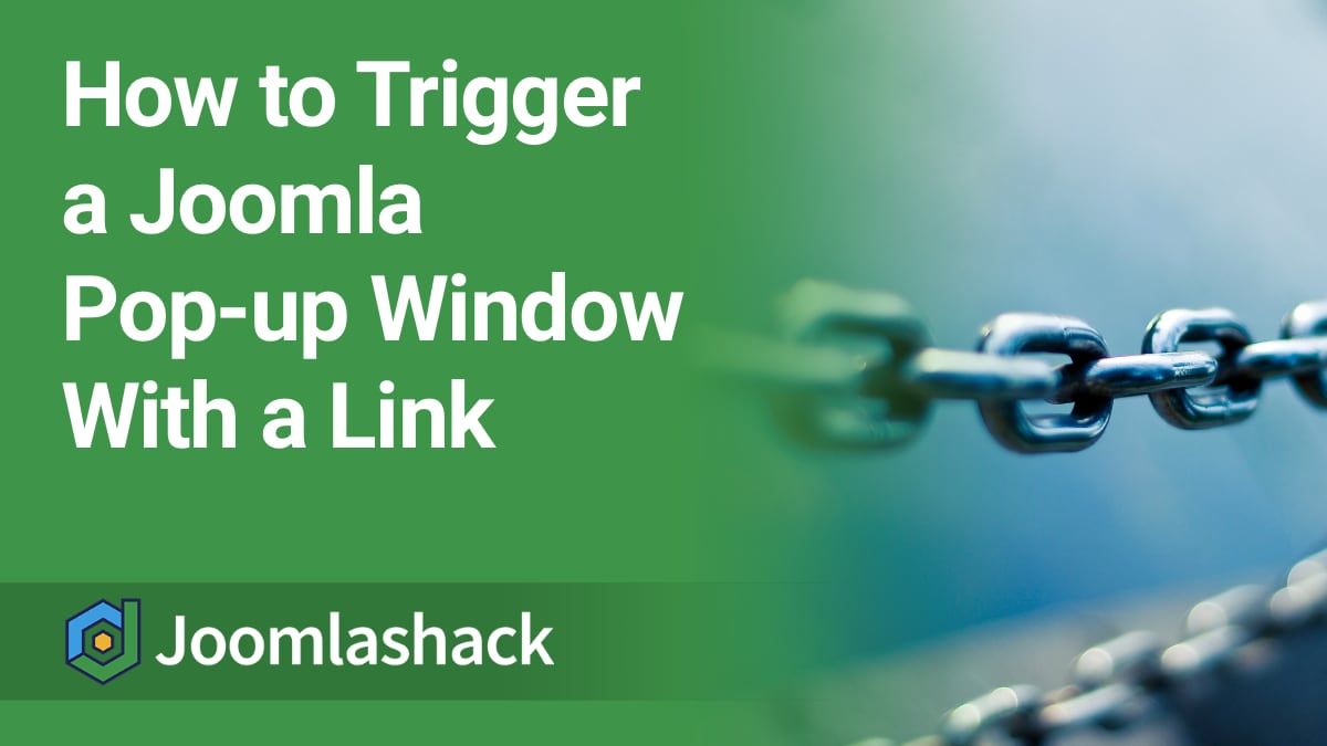 How to Display a Popup via a Link with Shack Toolbox