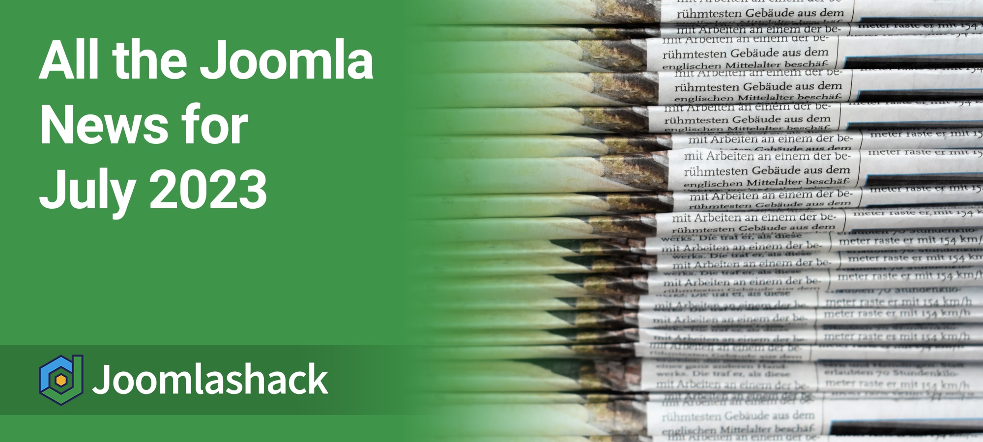 All the Joomla News for July 2023