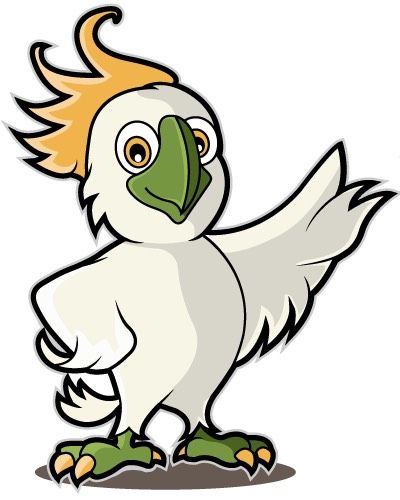 cockatiel mascot idea