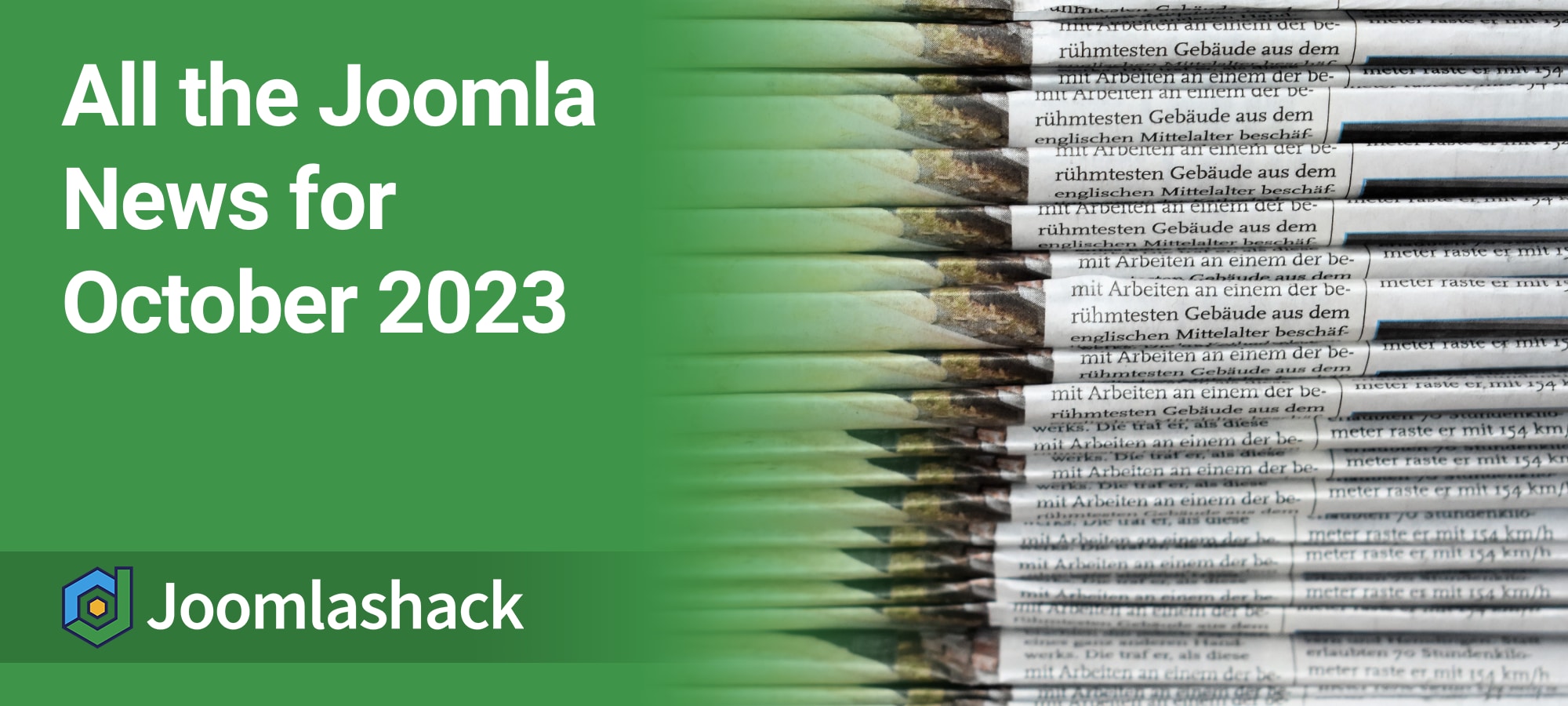 All the Joomla News for October 2023