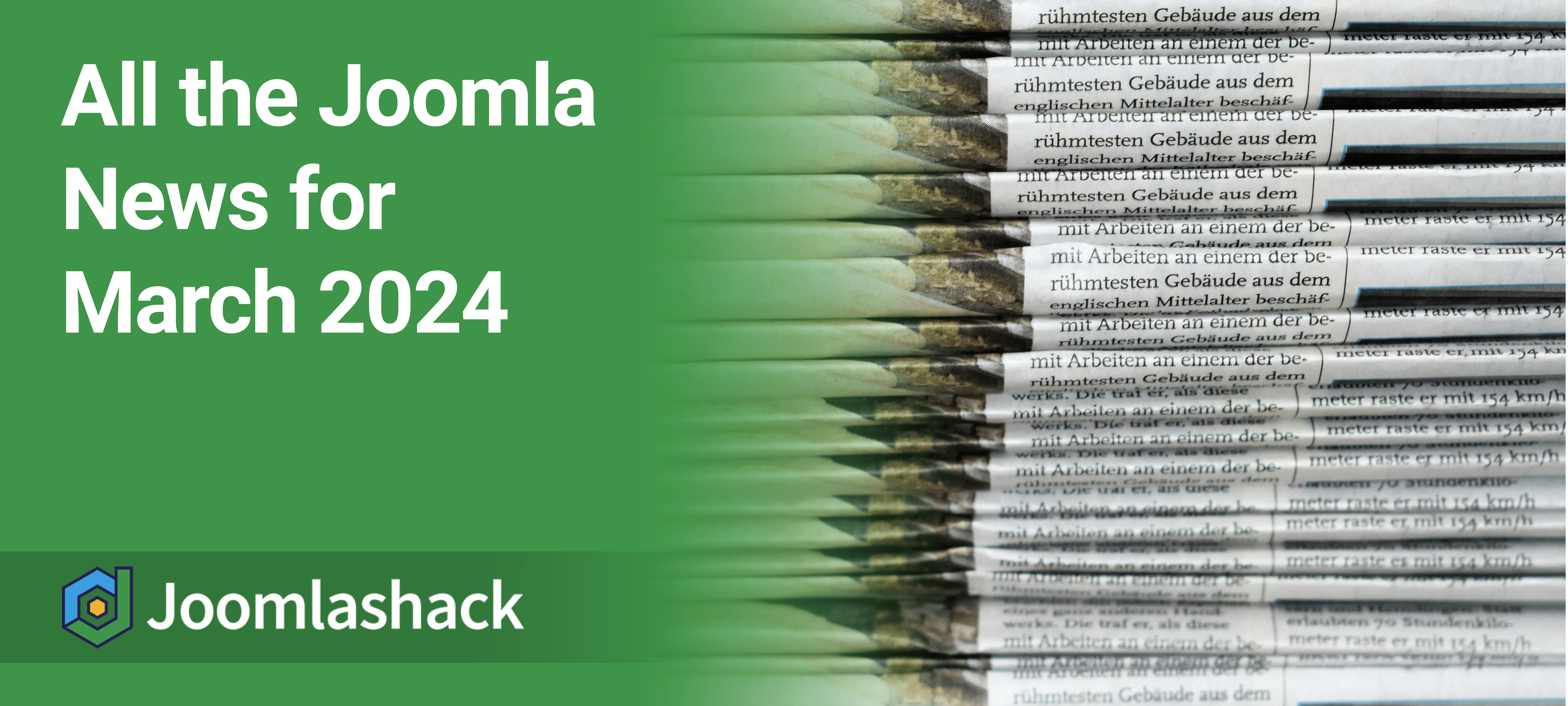 All the Joomla News for March 2024
