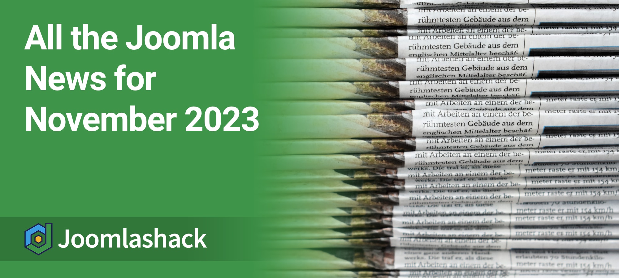 All the Joomla News for November 2023