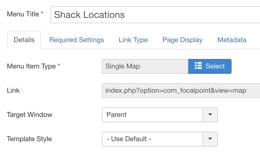 shack locations map