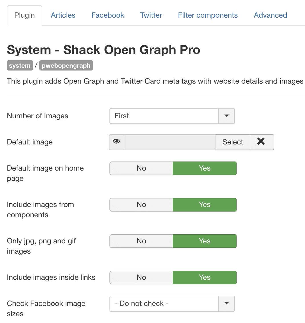 sog improved settings