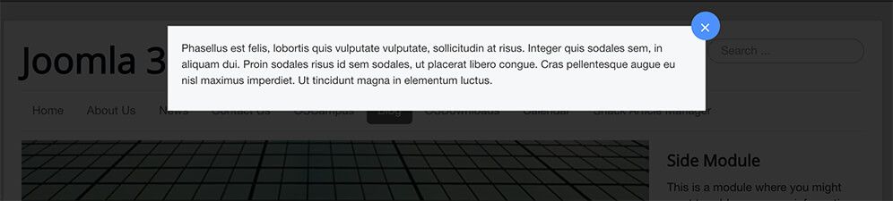 shack toolbox auto open popup on page load