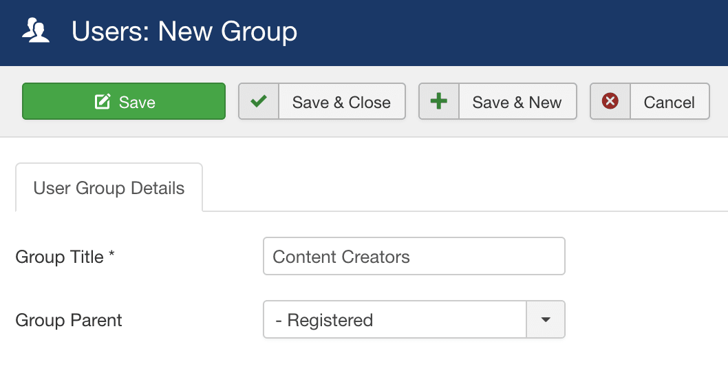 content creators group