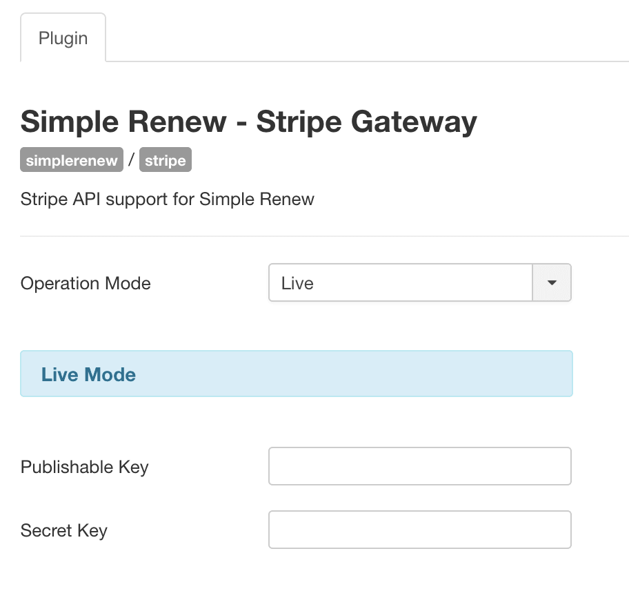 simple renew