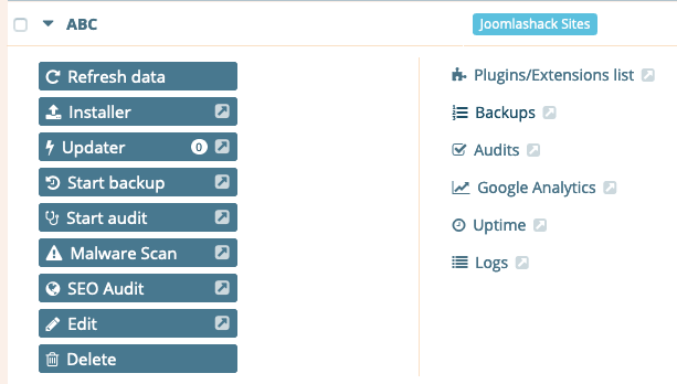 site backups with Watchful