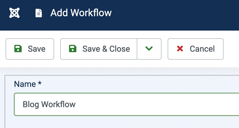 blog workflow