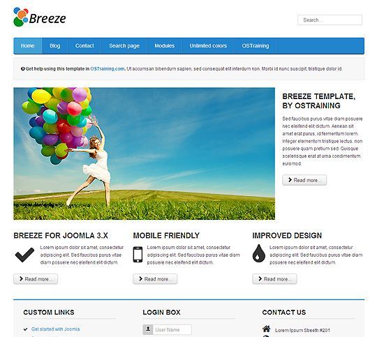 breeze joomla 3.x