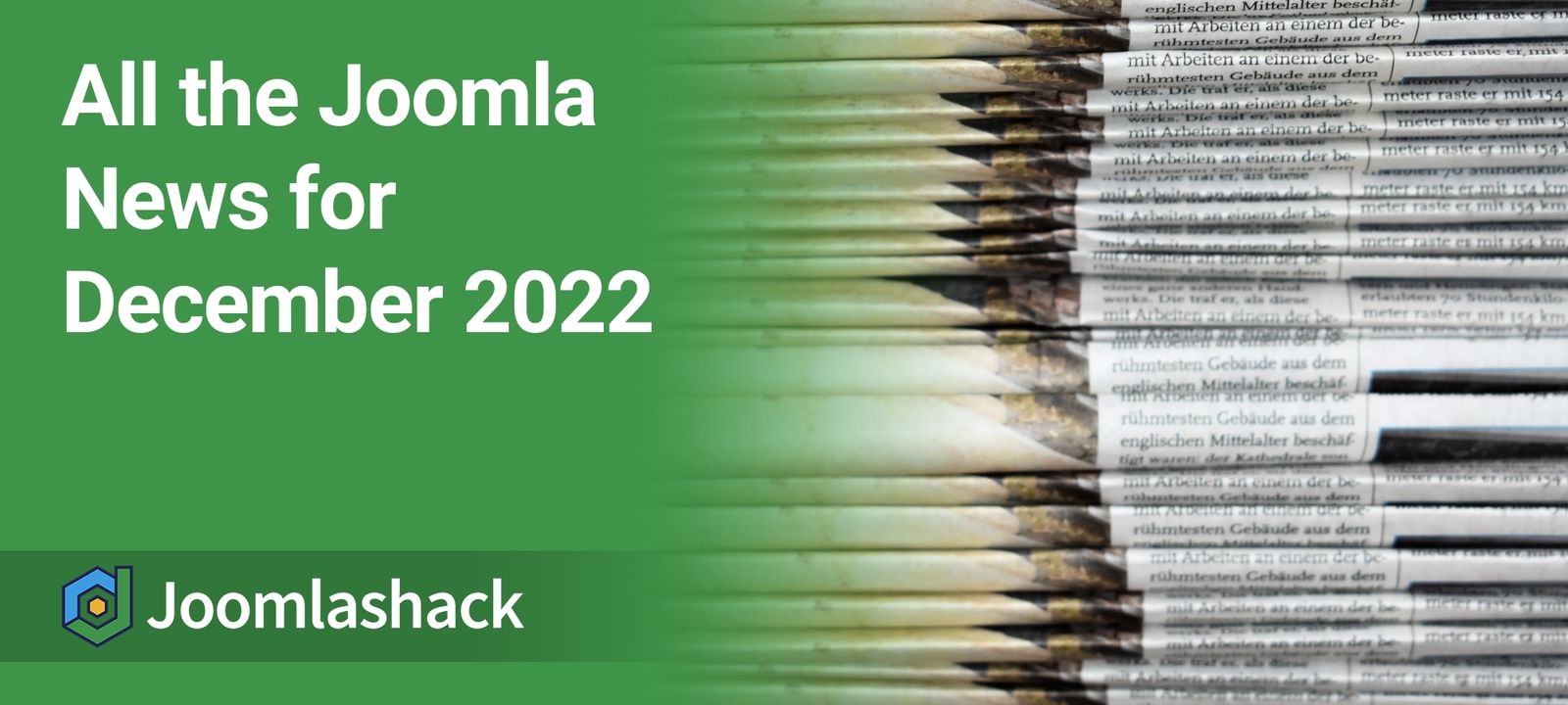 All the Joomla News for December 2022