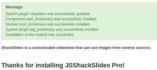 Shackslides installed