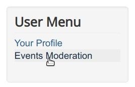click events moderation