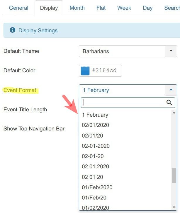 play with the date format setting