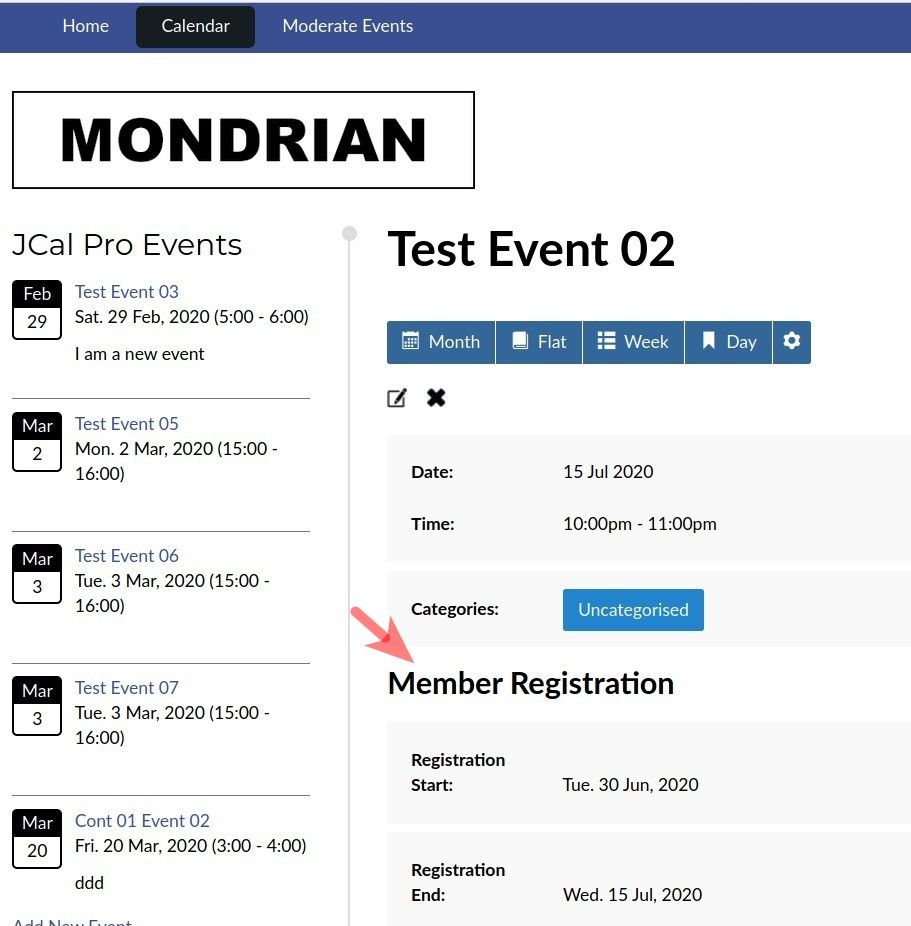 new text member registration