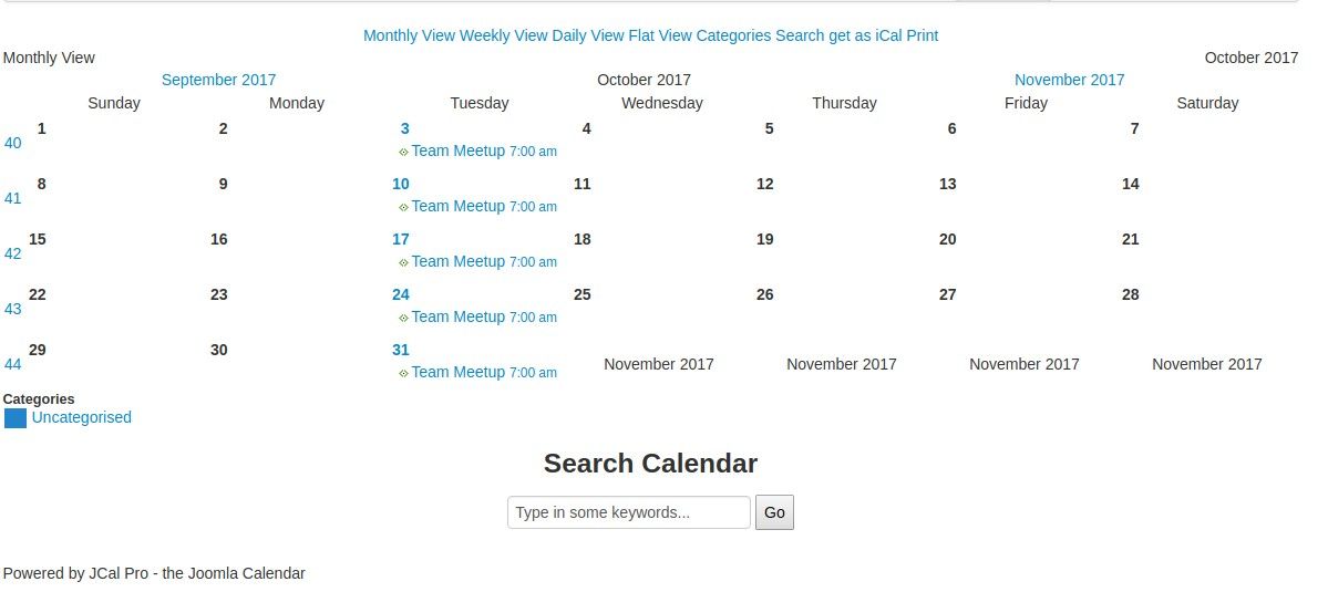 Minimal theme