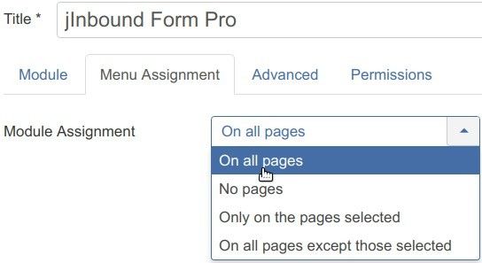 select on all pages