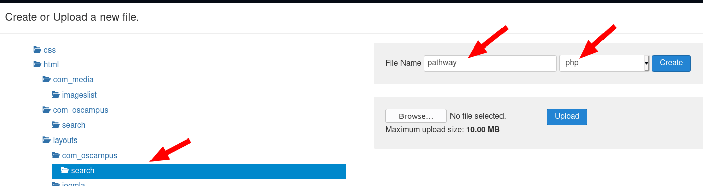 15 create the pathway php file