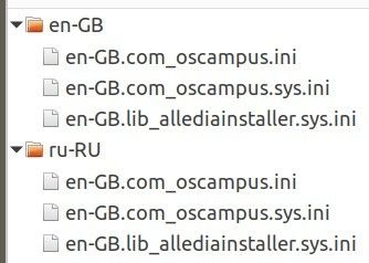 administrator panel files copied