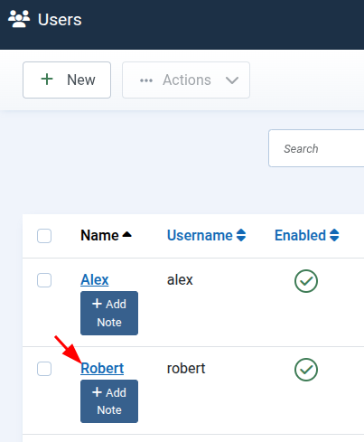 joomla user link
