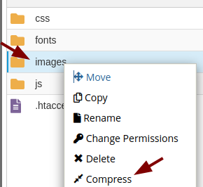 compress link