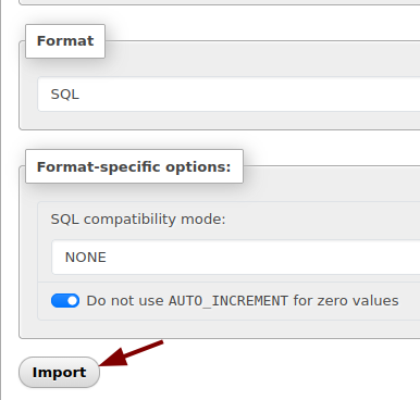 import button