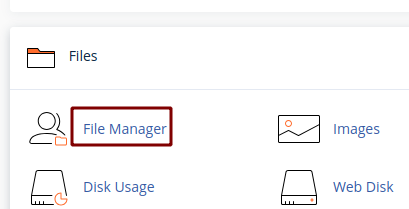 file manager link