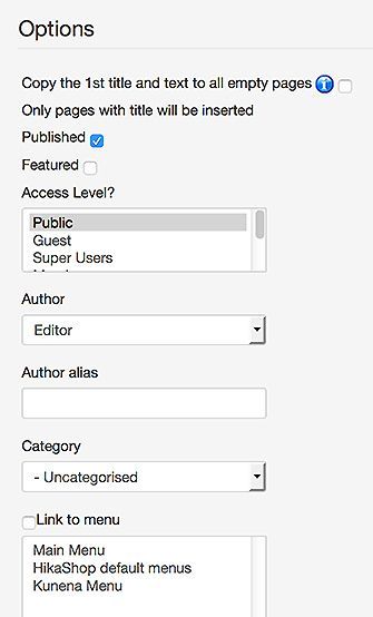 oscontent joomla