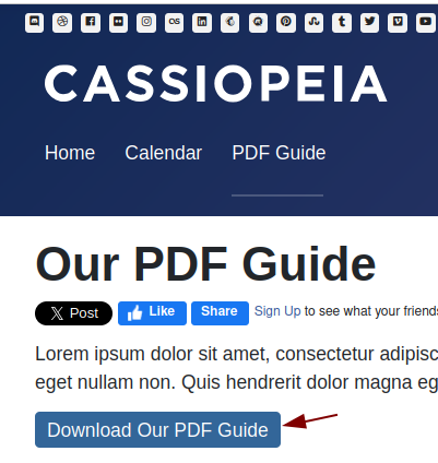 OSDownloads Pro default download button