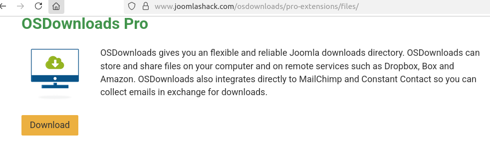 download button at joomlashack.com