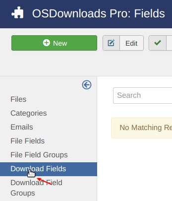 download fields