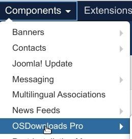 go to components osdownloads pro