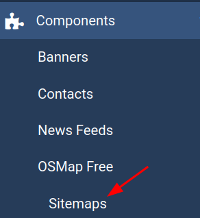 go to components osmap free (or pro)