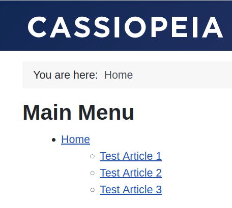 html sitemap example