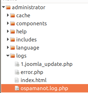 osmap a not log file