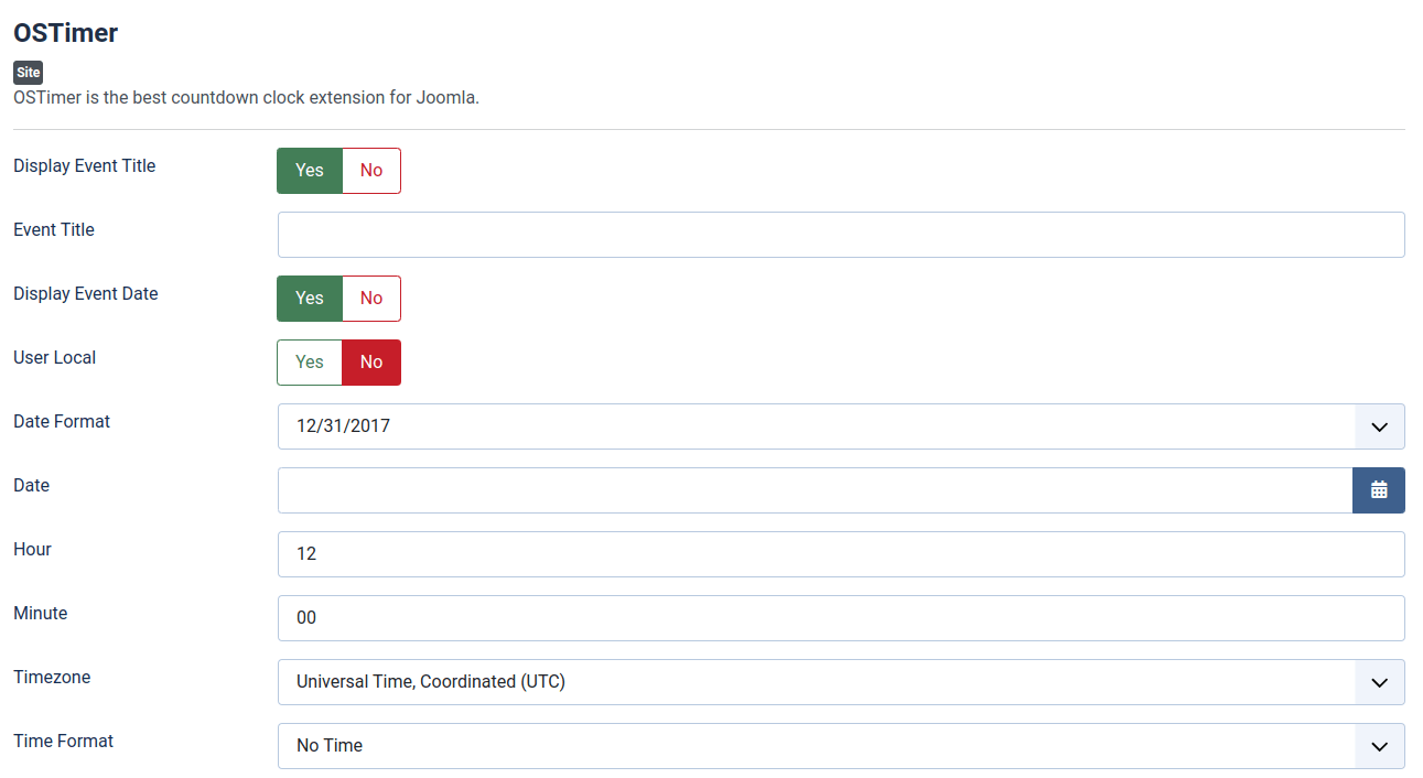 the administrator settings