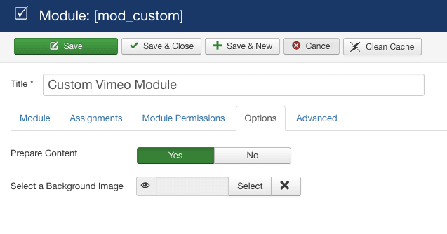 osvimeo modules