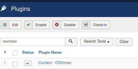 find your osvimeo free plugin