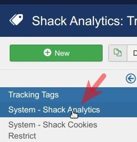 click system shack analytics