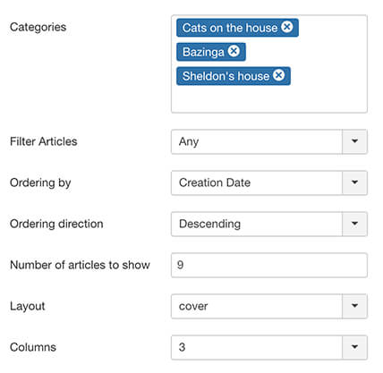 shack article layouts - getting started