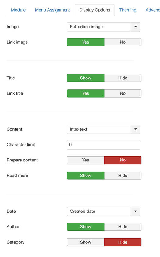 shack article layouts - getting started