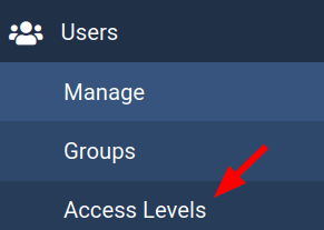 02 j4 the access levels link