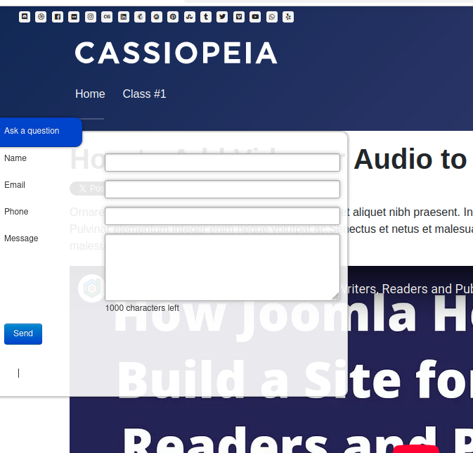 Shack Forms Pro module without a background image