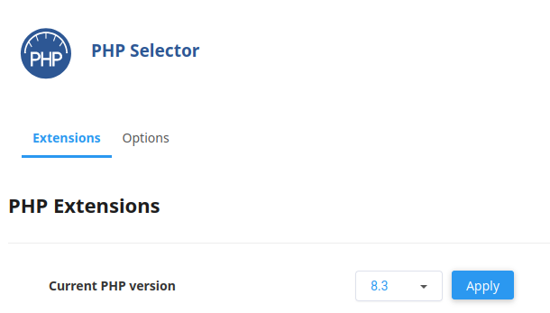 the apply button