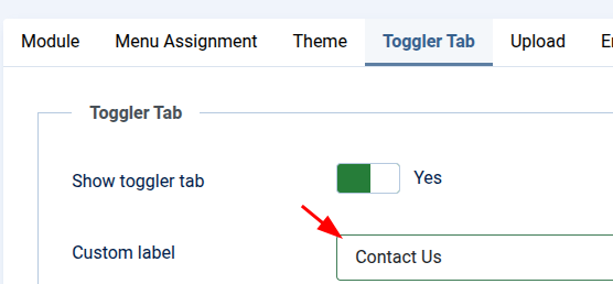 Custom text