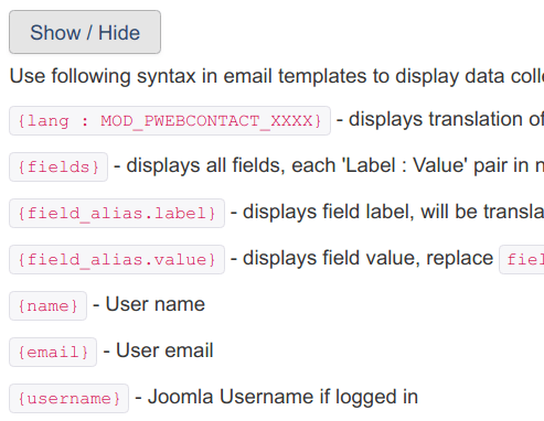 10 some email variables