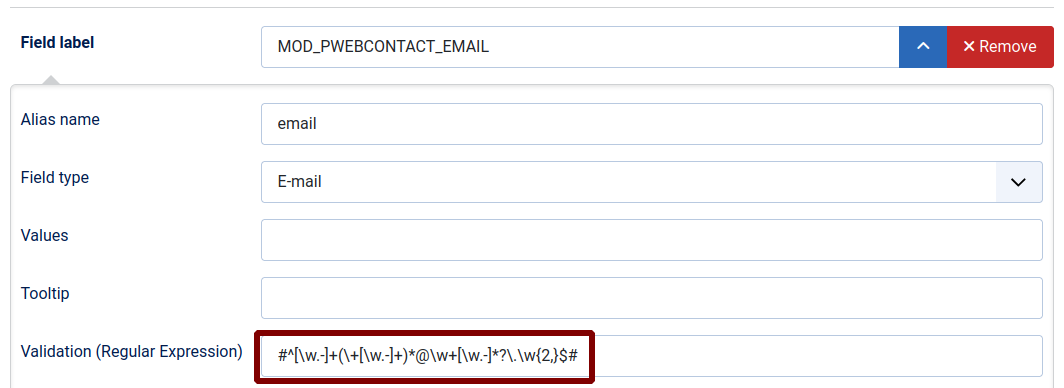 validation code to repeat