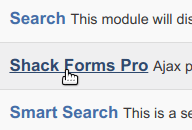click shack forms pro