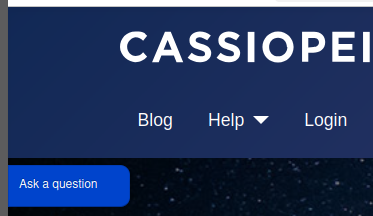 the default ask a question text